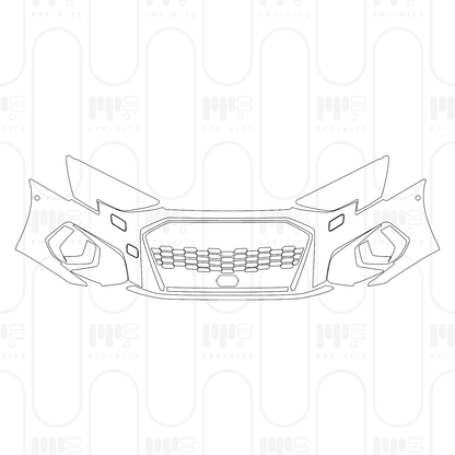 PPF prédécoupé Audi A3 Sedan Base 2024