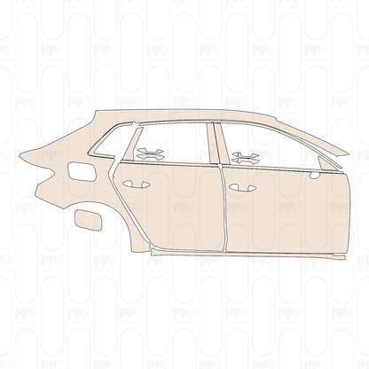PPF prédécoupé Audi A3 Sportback Base 2024