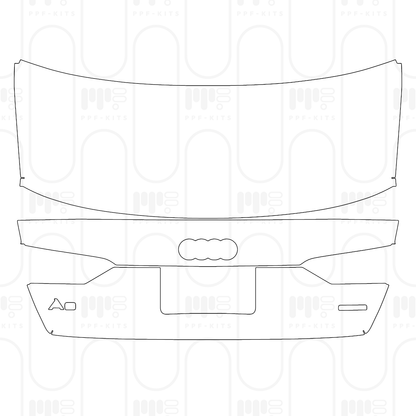 PPF prédécoupé Audi A6 S-line 2024
