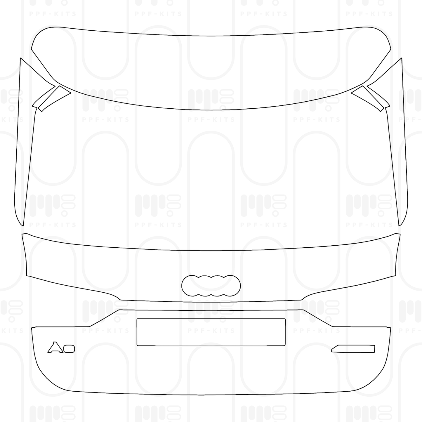 PPF prédécoupé Audi A6 Avant Base 2024
