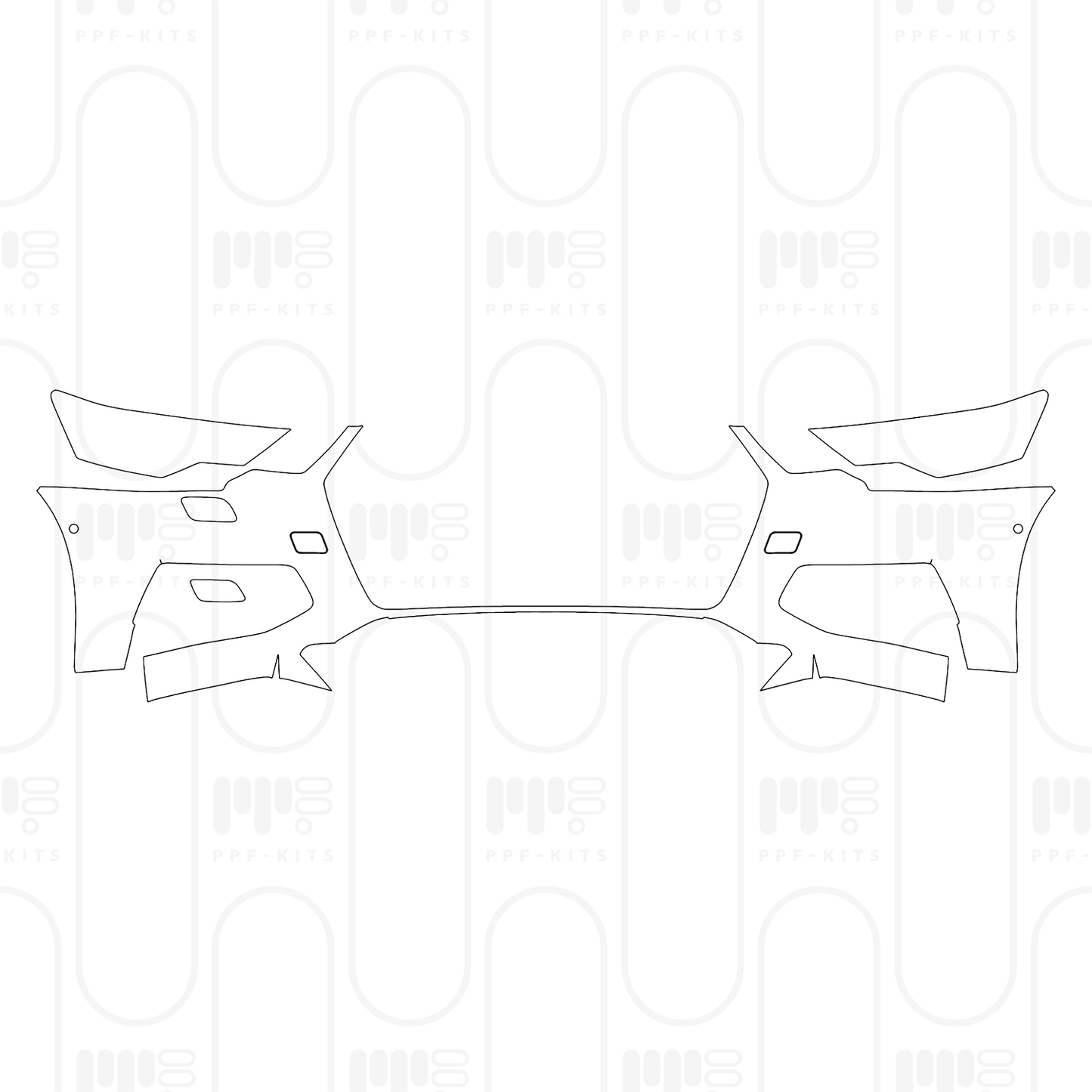 PPF prédécoupé Audi A6 Base 2024