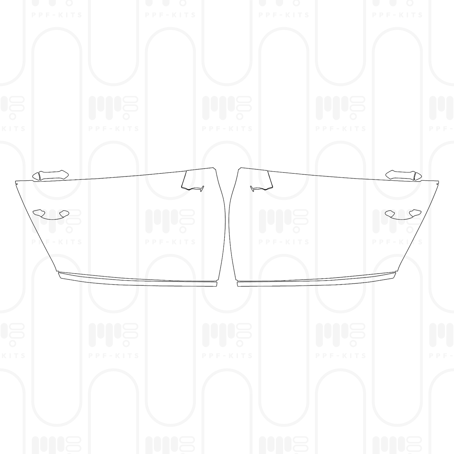 PPF prédécoupé Bugatti Chiron Super Sport 2024