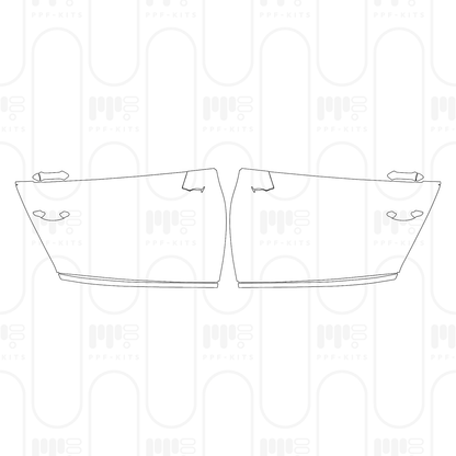 PPF prédécoupé Bugatti Chiron Super Sport 2024