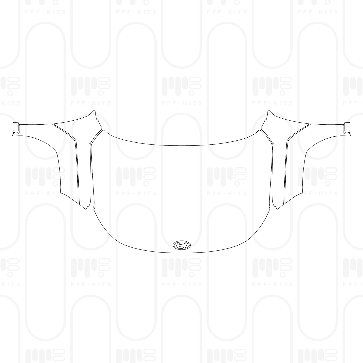 PPF prédécoupé Hyundai Kona Electric SE 2024