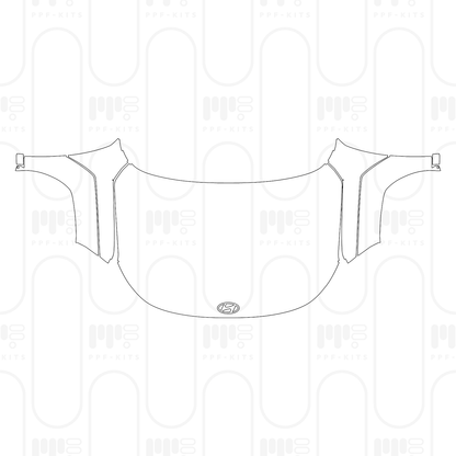 PPF prédécoupé Hyundai Kona Electric SE 2024