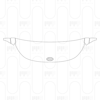 PPF prédécoupé Hyundai Kona Electric SE 2024