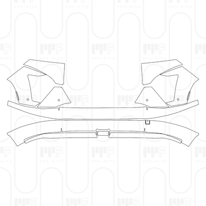 PPF prédécoupé Hyundai Kona Electric SE 2024