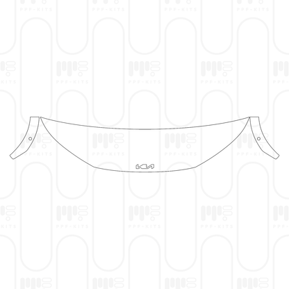 PPF prédécoupé KIA EV6 (EU) GT-Line 2024