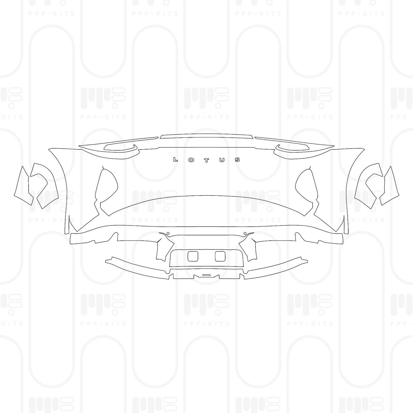PPF prédécoupé Lotus Emira 2024