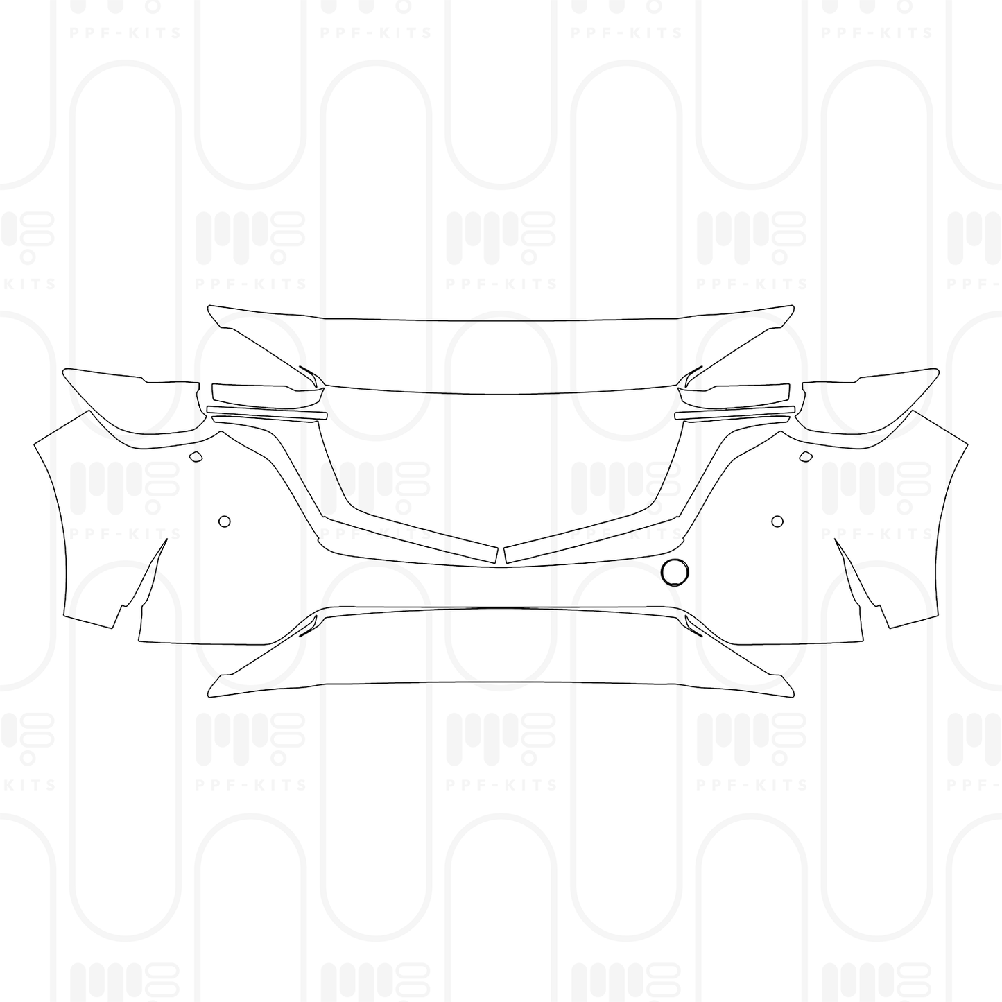 PPF prédécoupé Mazda CX-60 (EU) Exclusive-Line 2024