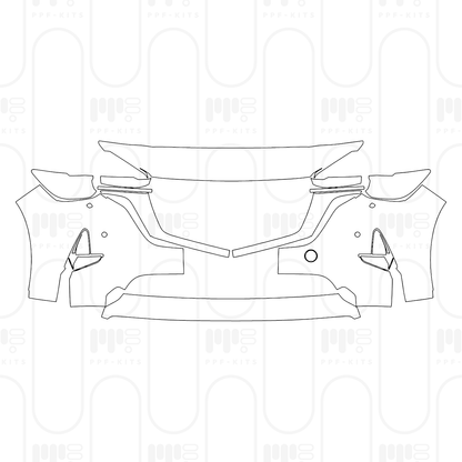 PPF prédécoupé Mazda CX-60 (EU) Homura 2024