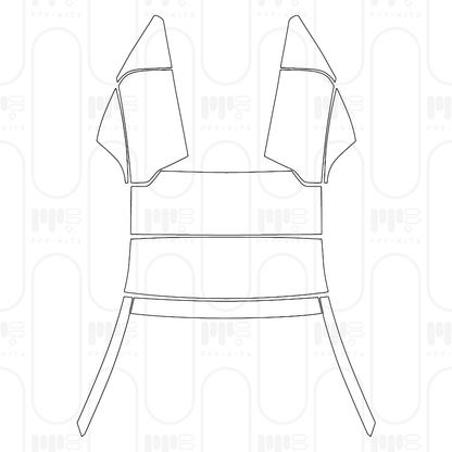 PPF prédécoupé McLaren 570 570S Spider 2024