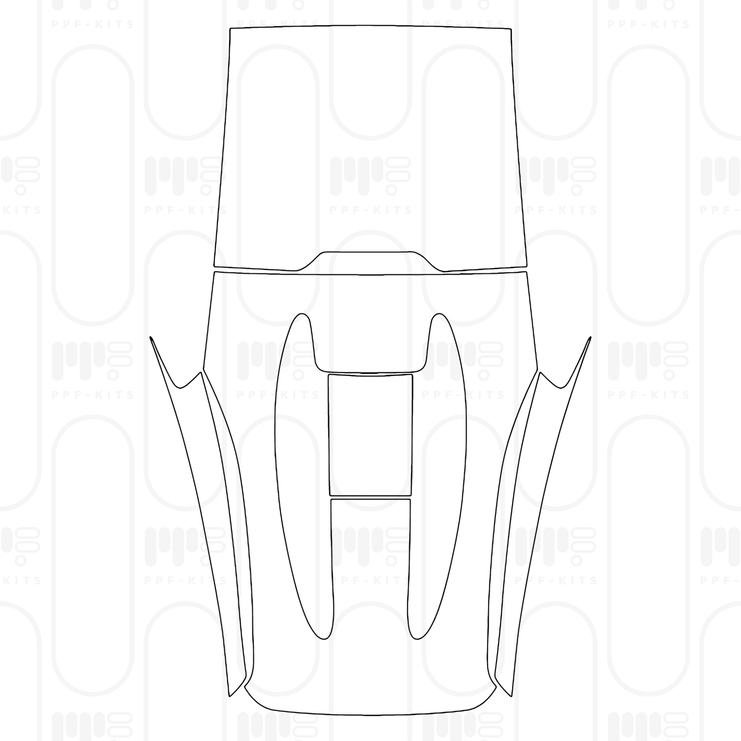 PPF prédécoupé McLaren 570 570S Spider 2024