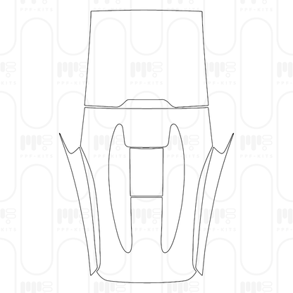 PPF prédécoupé McLaren 570 570S Spider 2024