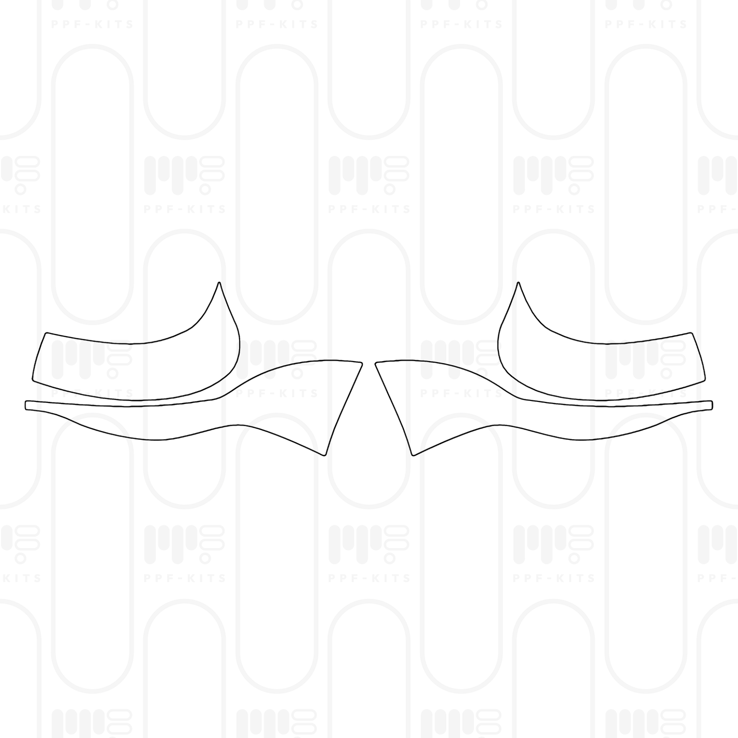 PPF prédécoupé McLaren 570 570GT 2024