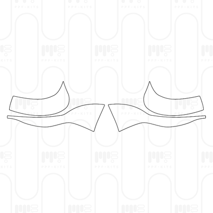 PPF prédécoupé McLaren 570 570GT 2024