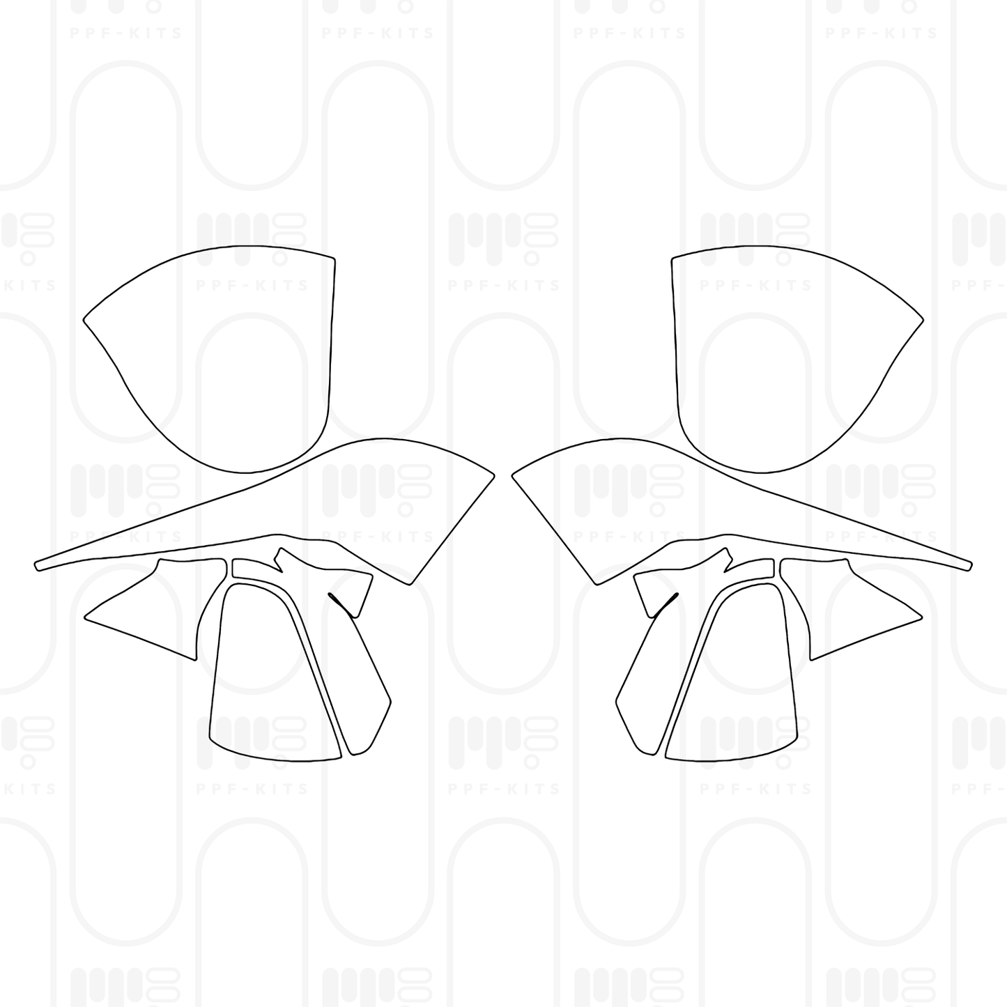 PPF prédécoupé McLaren 570 570GT 2024