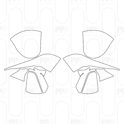 PPF prédécoupé McLaren 570 570GT 2024