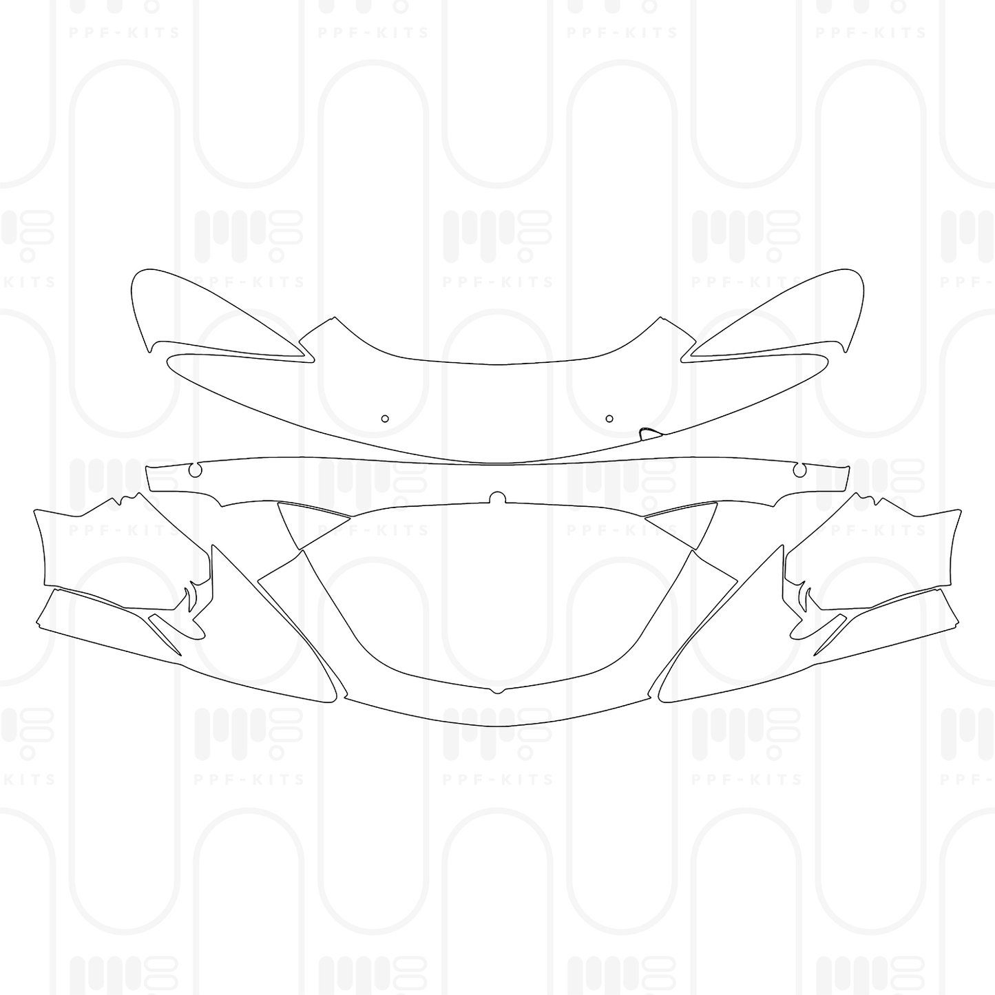 PPF prédécoupé McLaren 600LT Spider 2024