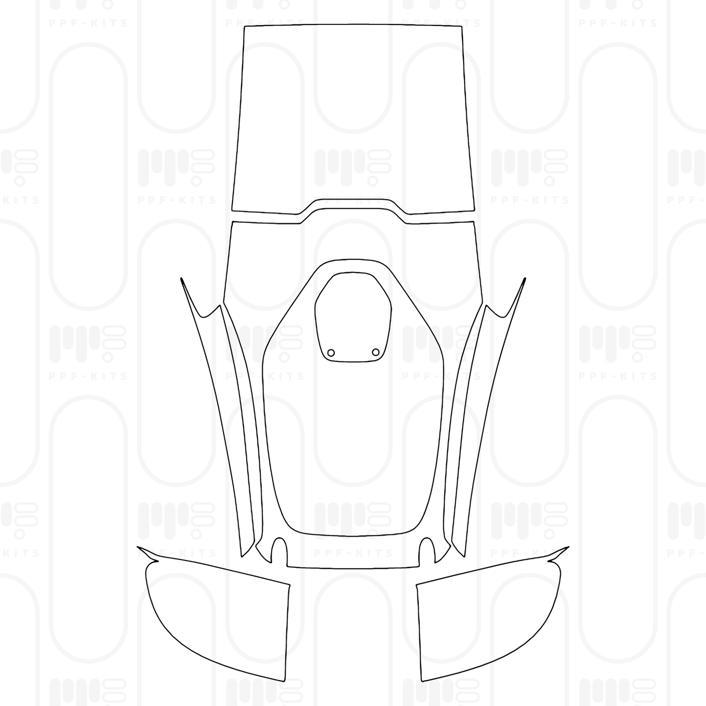 PPF prédécoupé McLaren 600LT Spider 2024