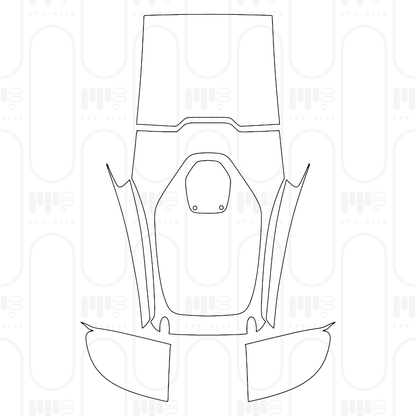 PPF prédécoupé McLaren 600LT Spider 2024