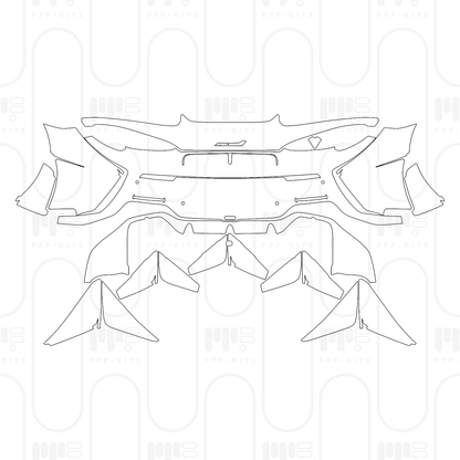 PPF prédécoupé McLaren 600LT Spider 2024