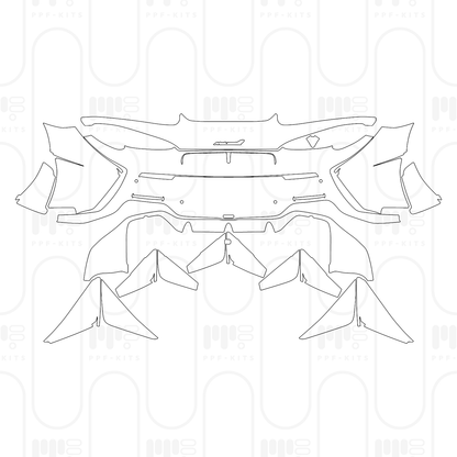 PPF prédécoupé McLaren 600LT Spider 2024