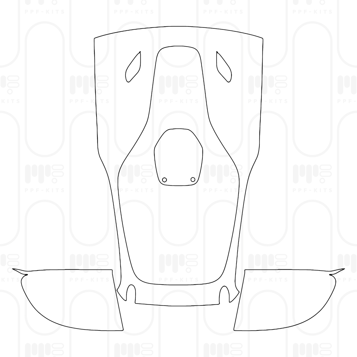 PPF prédécoupé McLaren 600LT Coupe 2024