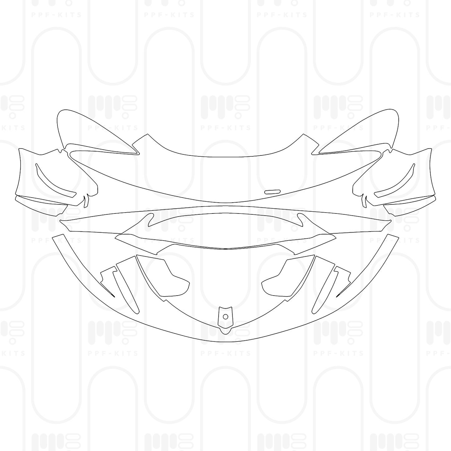 PPF prédécoupé McLaren 620R 2024