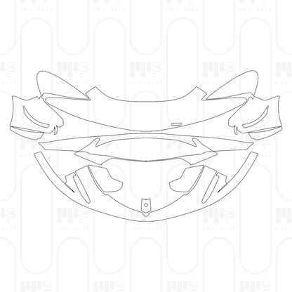 PPF prédécoupé McLaren 620R 2024