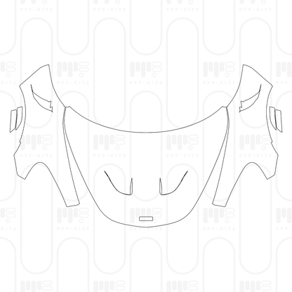 PPF prédécoupé McLaren 620R 2024