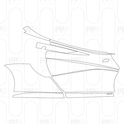 PPF prédécoupé McLaren 620R 2024