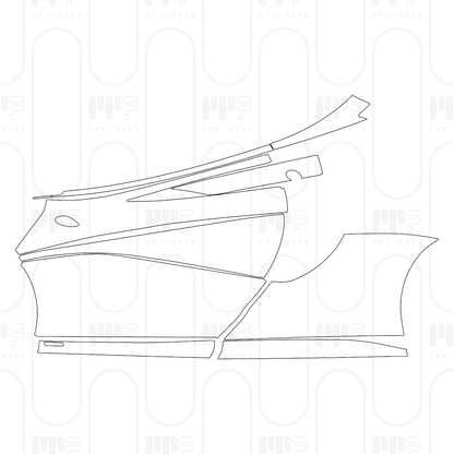 PPF prédécoupé McLaren 620R 2024
