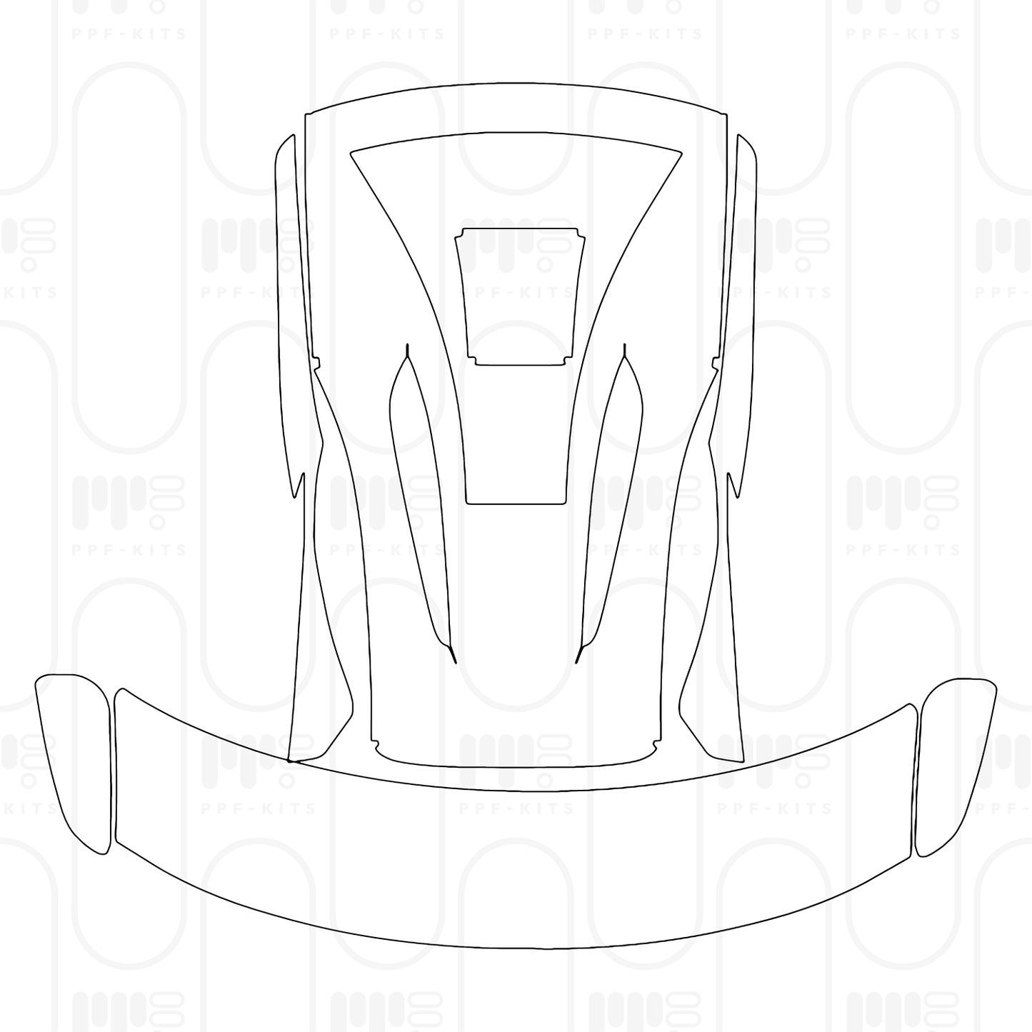 PPF prédécoupé McLaren 620R 2024