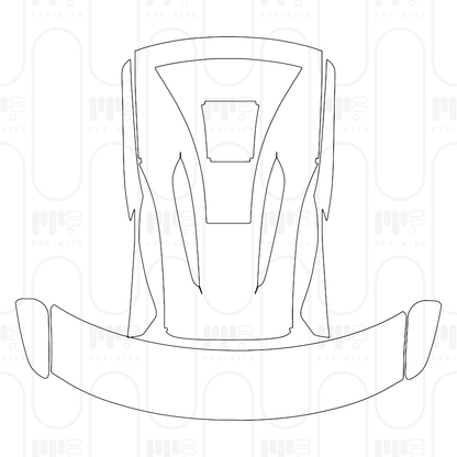 PPF prédécoupé McLaren 620R 2024