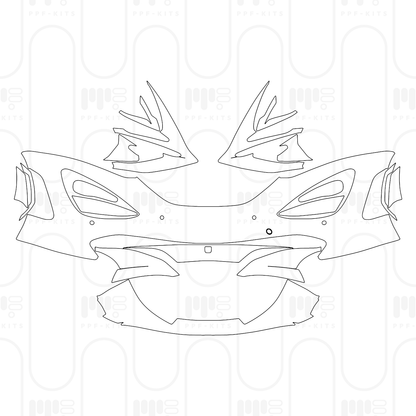 PPF prédécoupé McLaren 720S Coupe 2024