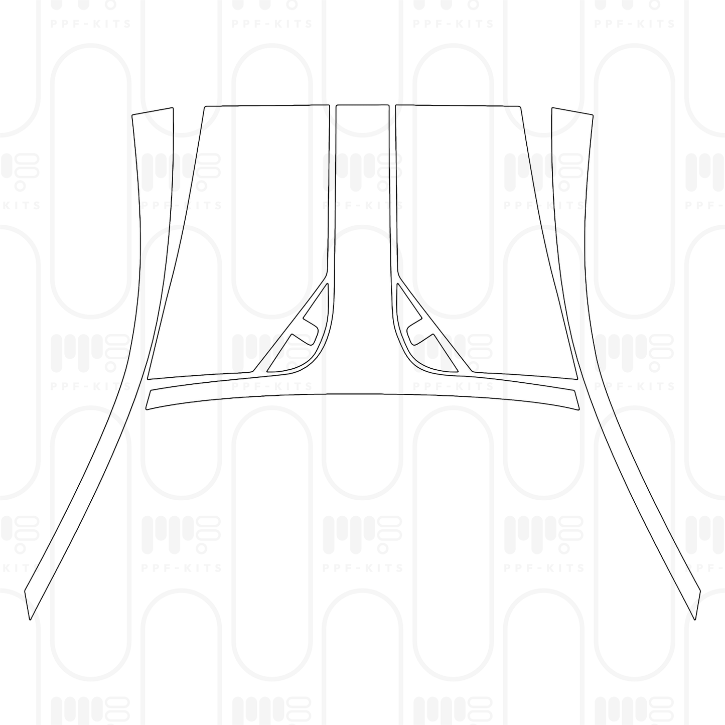 PPF prédécoupé McLaren 720S Coupe 2024
