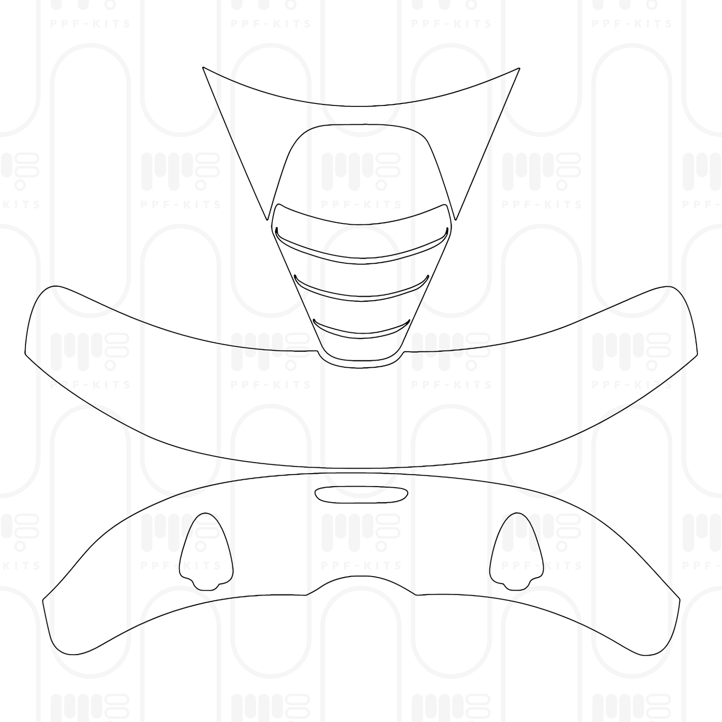 PPF prédécoupé McLaren 720S Coupe 2024