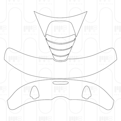 PPF prédécoupé McLaren 720S Coupe 2024