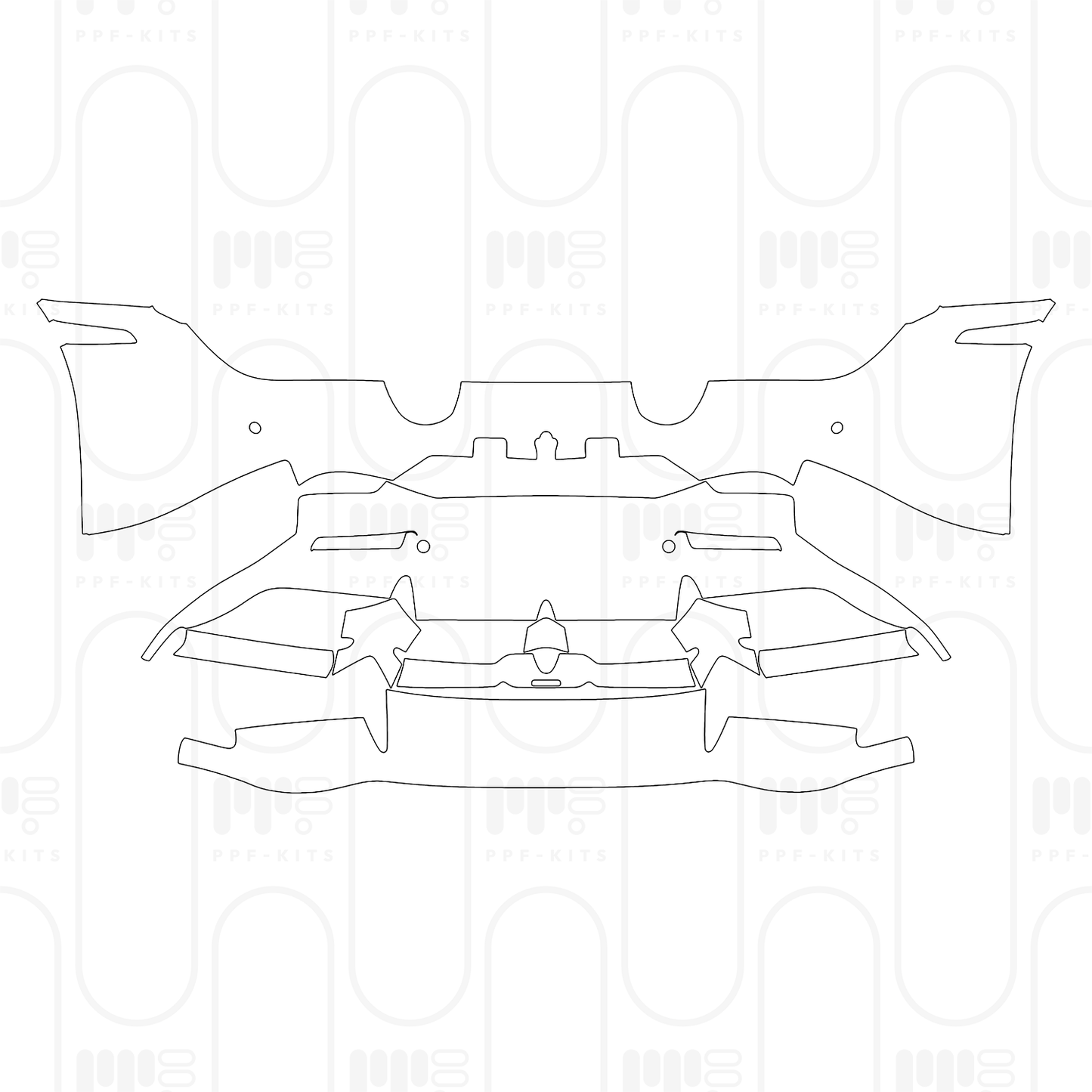 PPF prédécoupé McLaren 720S Coupe 2024