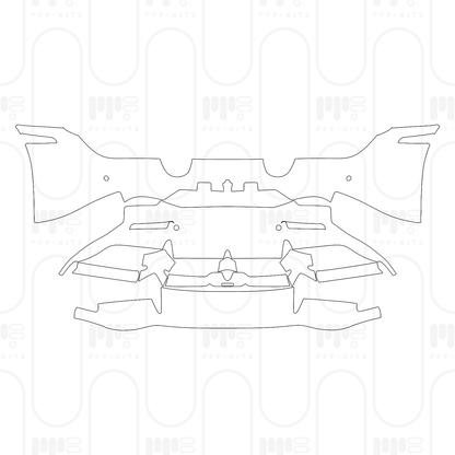 PPF prédécoupé McLaren 720S Coupe 2024