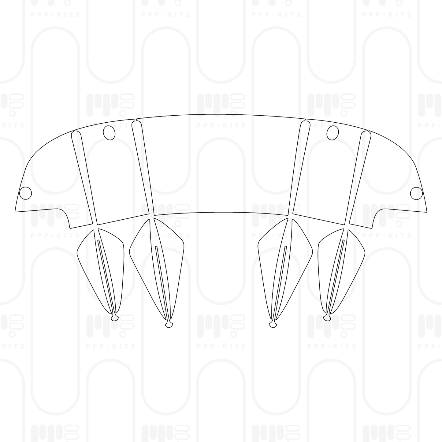 PPF prédécoupé McLaren 720S Coupe 2024