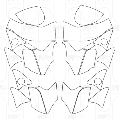 PPF prédécoupé McLaren 720S Coupe 2024