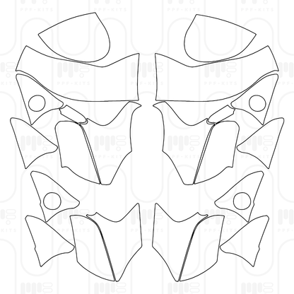 PPF prédécoupé McLaren 720S Coupe 2024