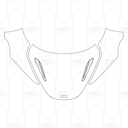 PPF prédécoupé McLaren 720S Spider 2024