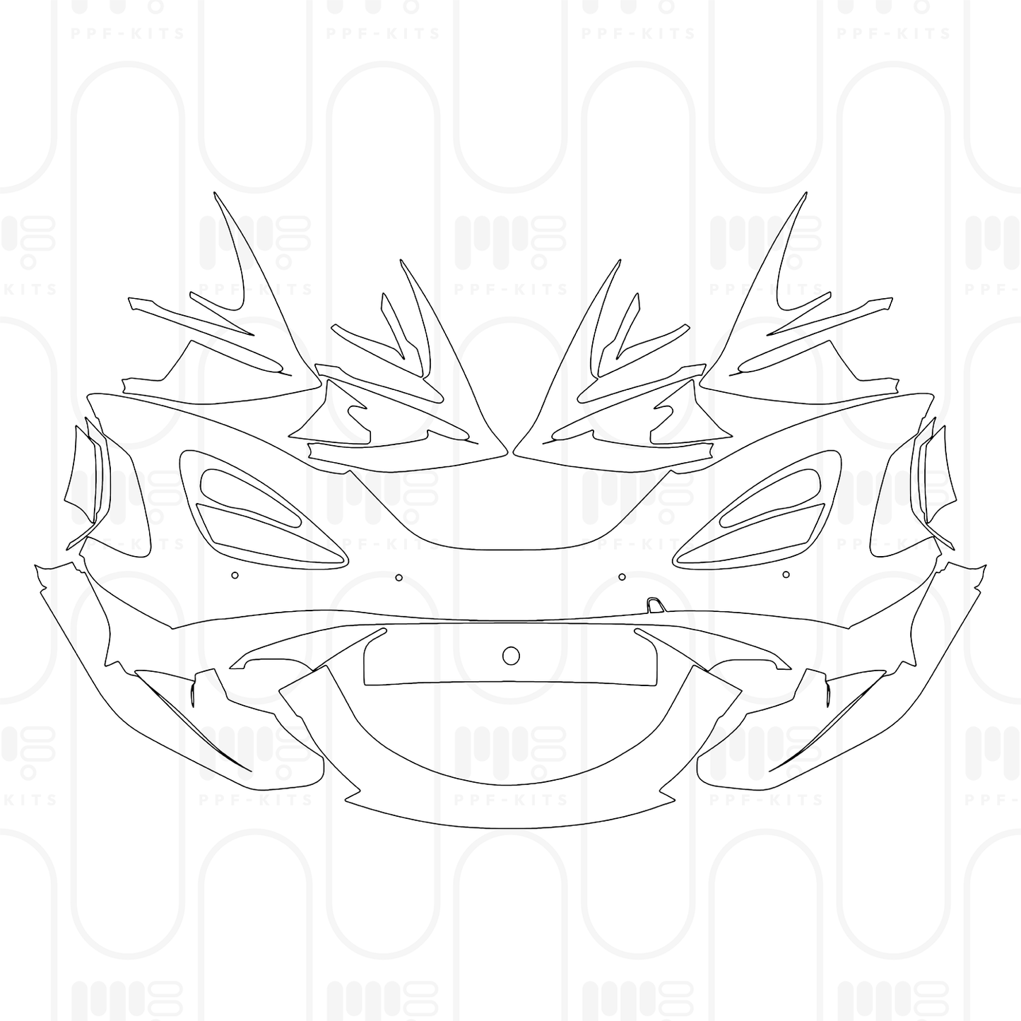 PPF prédécoupé McLaren 765LT Coupe 2024