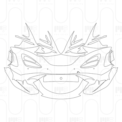 PPF prédécoupé McLaren 765LT Coupe 2024