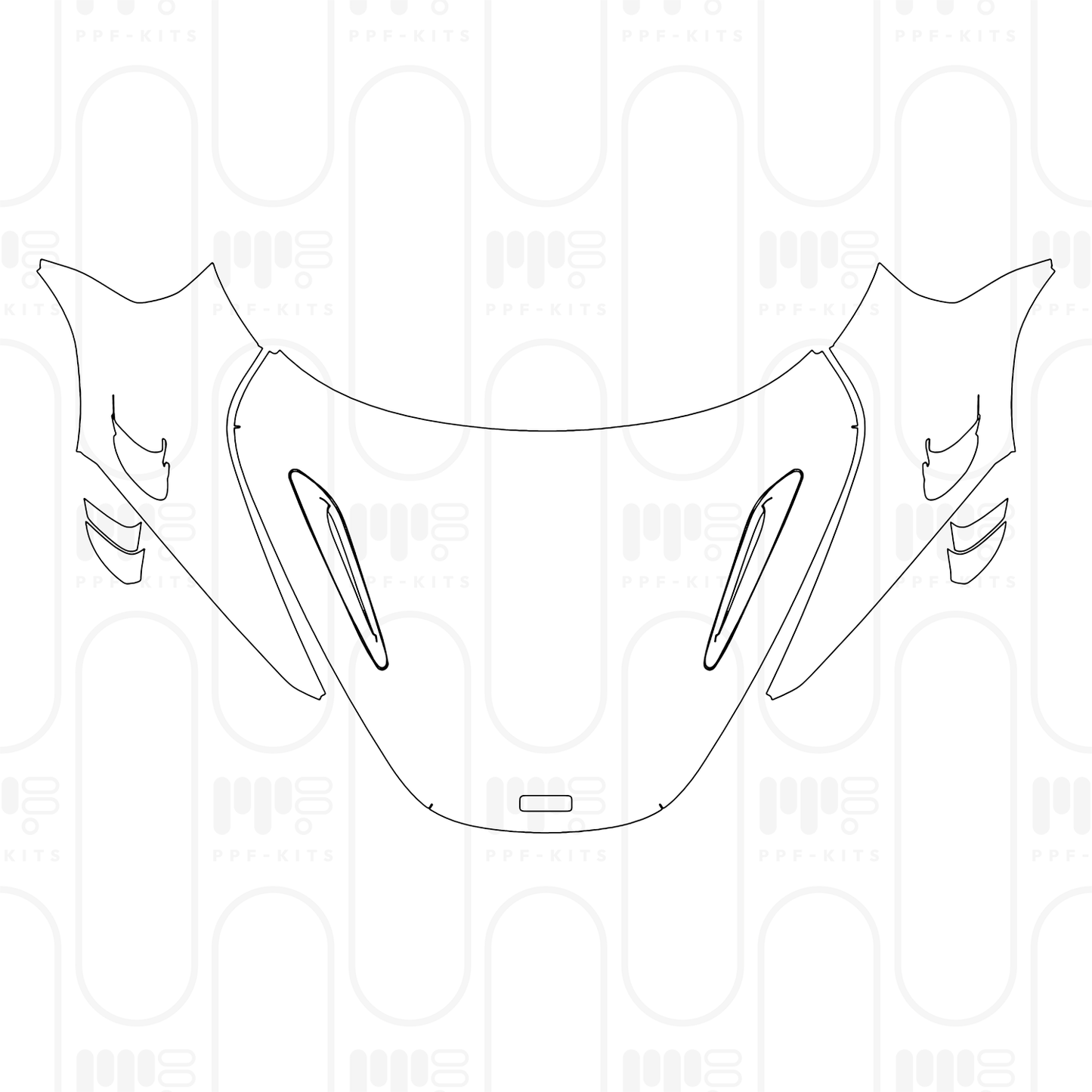 PPF prédécoupé McLaren 765LT Coupe 2024