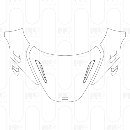 PPF prédécoupé McLaren 765LT Spider 2024