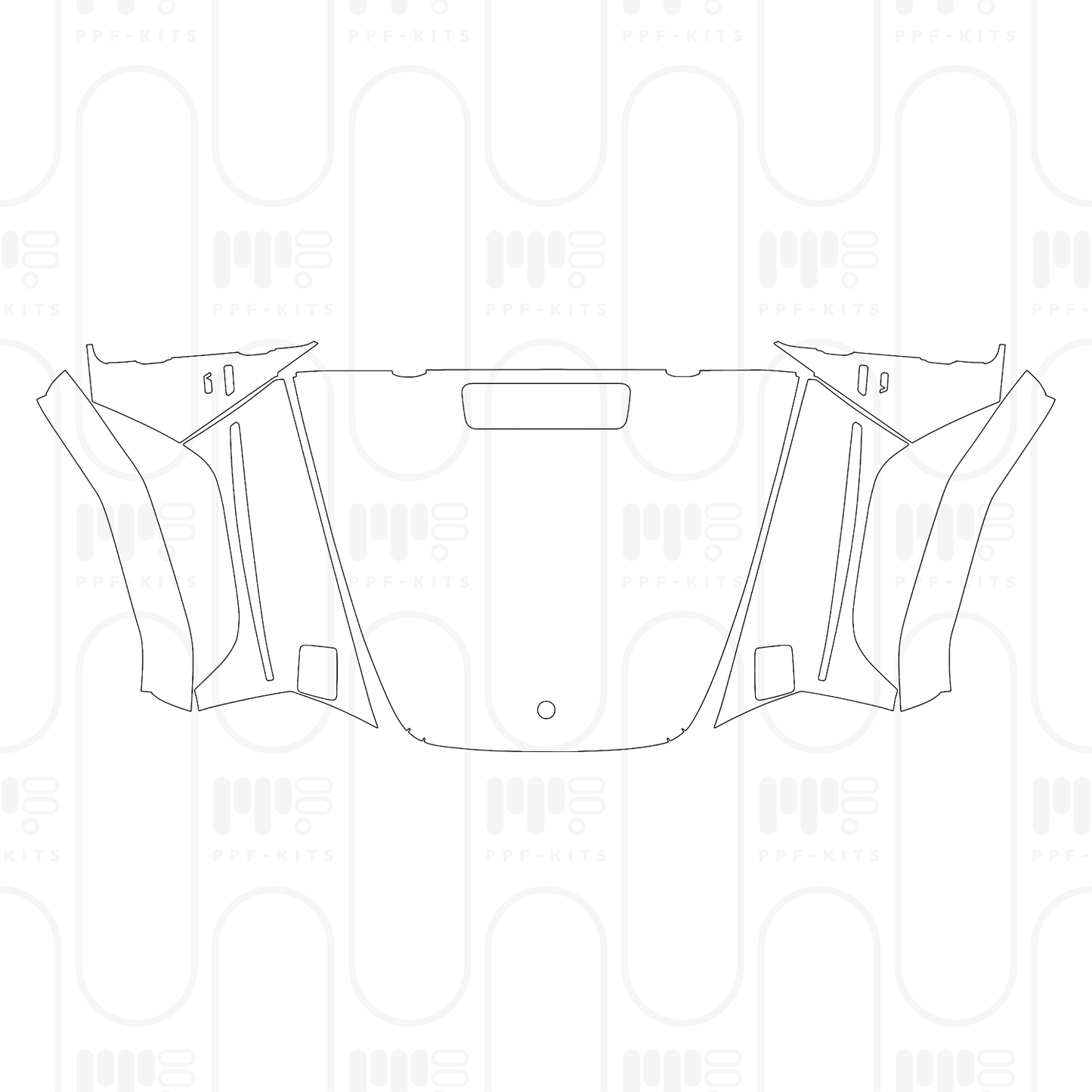 PPF prédécoupé Mercedes-Benz G Class G500 2024